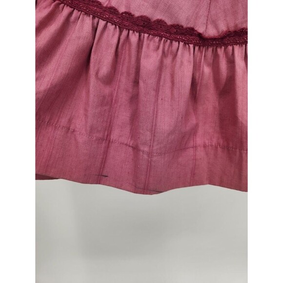 Vintage Gunne Sax Empire Waist Maxi Dress Lace Angel Sleeves Size 7 - Picture 7 of 7